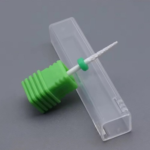 Зелен Керамичен накрайник за електрическа пила - за кожички 