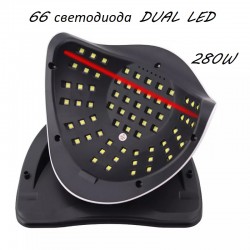 LED лампа SUN X10 max 280W ув + лед светлини-foto4