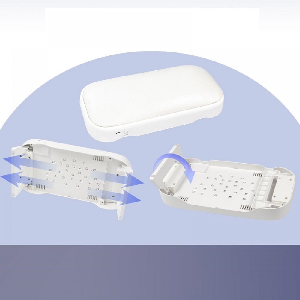 Голяма Комбинирана UV/LED лампа и възглавничка за маникюр Голяма Комбинирана UV/LED лампа и възглавничка за маникюр