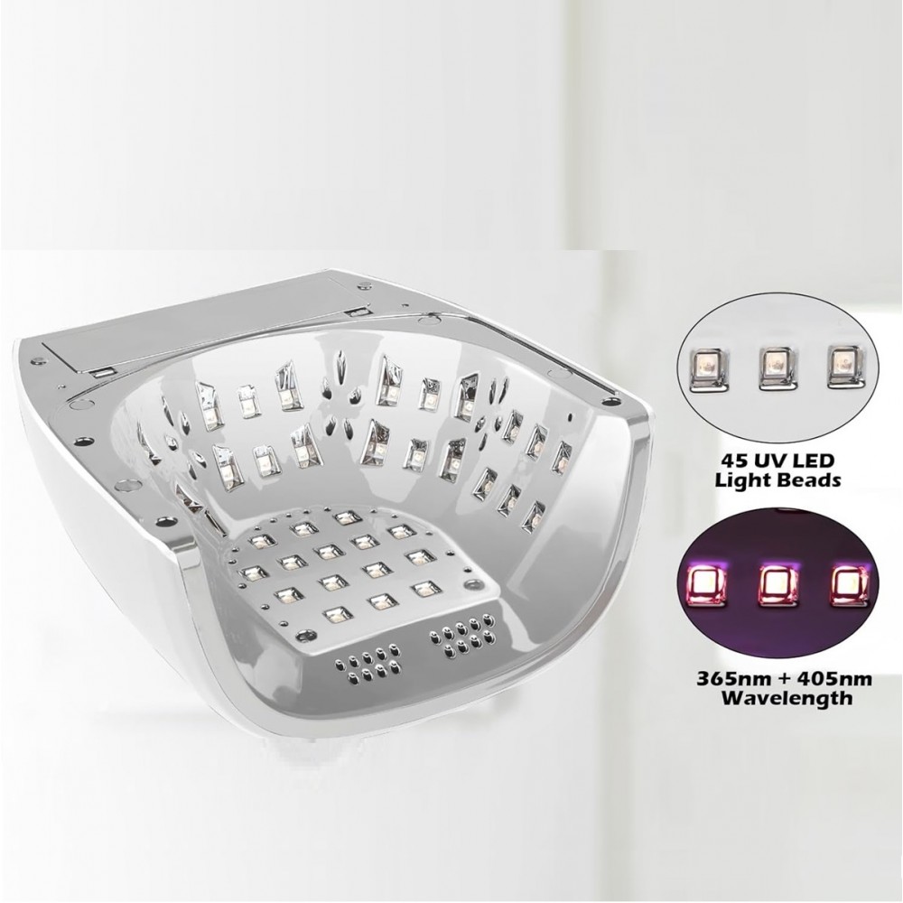 Акумулаторна 90W професионална безжична UV LED лампа за нокти Акумулаторна 90W професионална безжична UV LED лампа за нокти