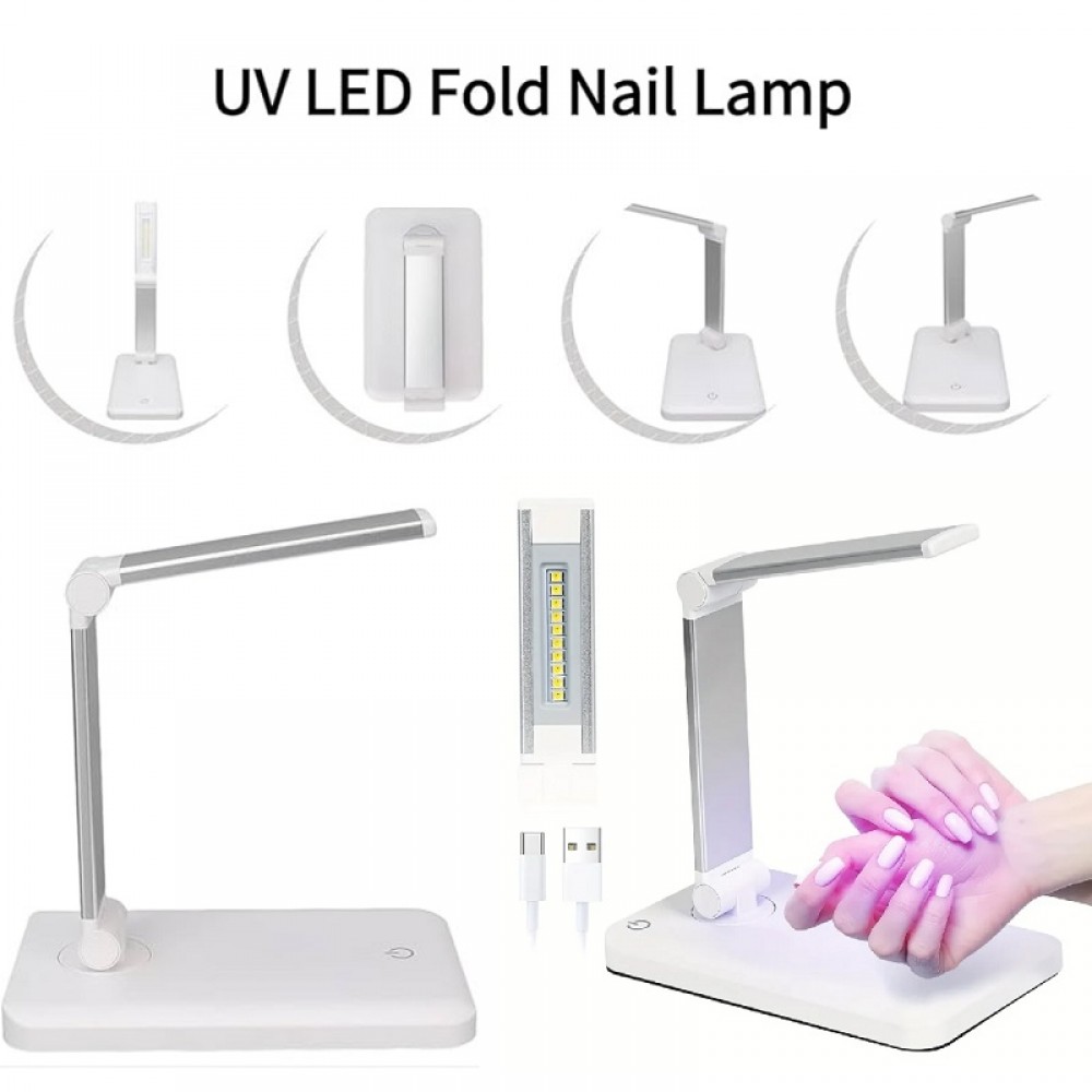 Сгъваема LED/UV лампа FX 208 - въртяща се на 160°