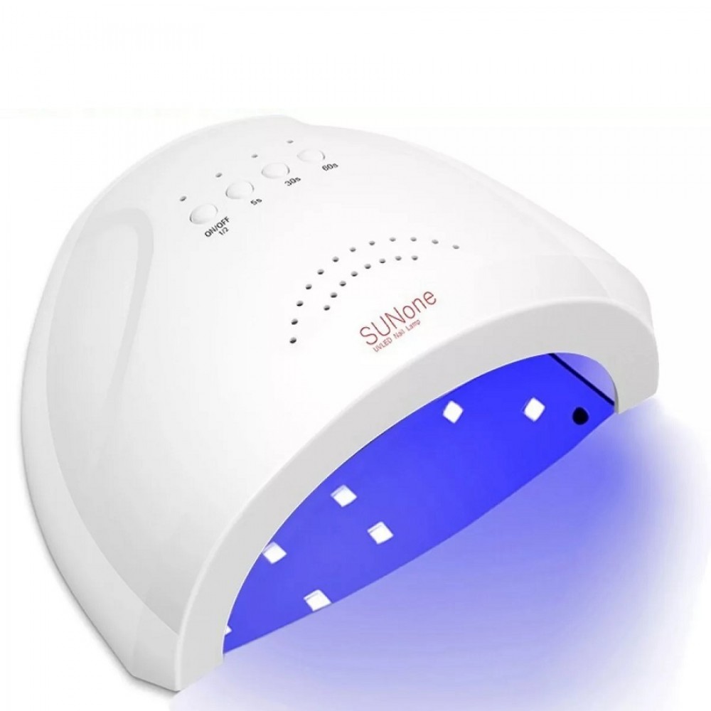 Комбинирана UV LED лампа Sun ONE 48w -цвят БЯЛ