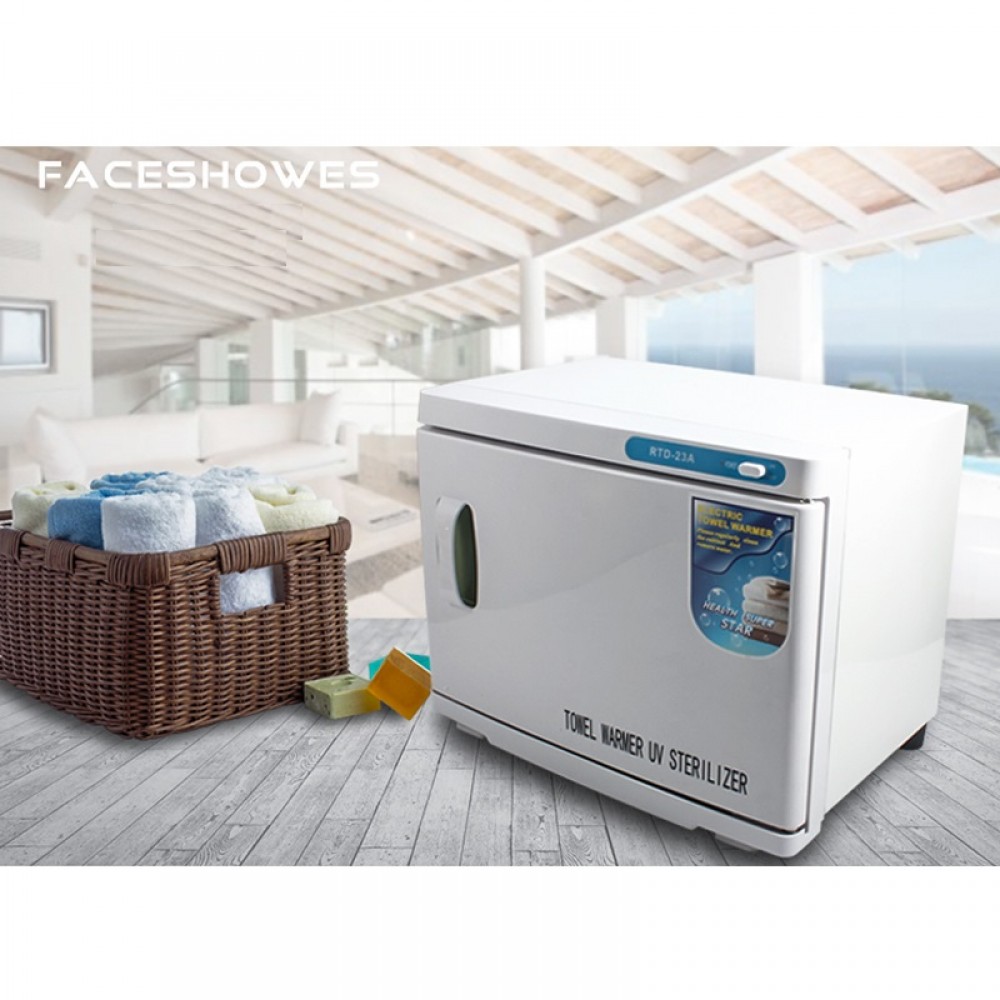 Уред за затопляне на кърпи с UV стерилизатор - 23л бял RTD-23A