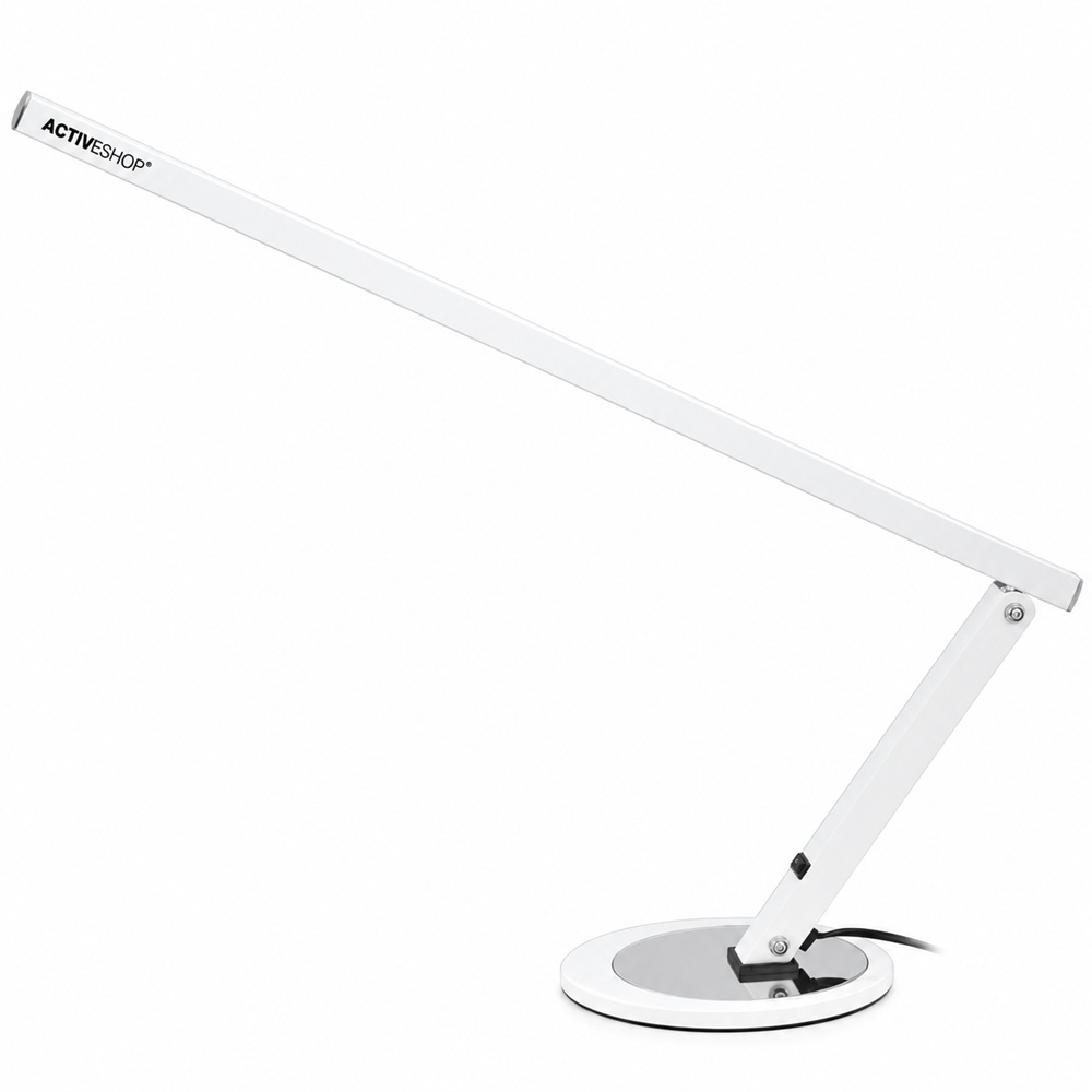 Професионална настолна LED лампа SLIM – 8,4W, 84 LED, бяла Професионална настолна LED лампа SLIM – 8,4W, 84 LED, бяла