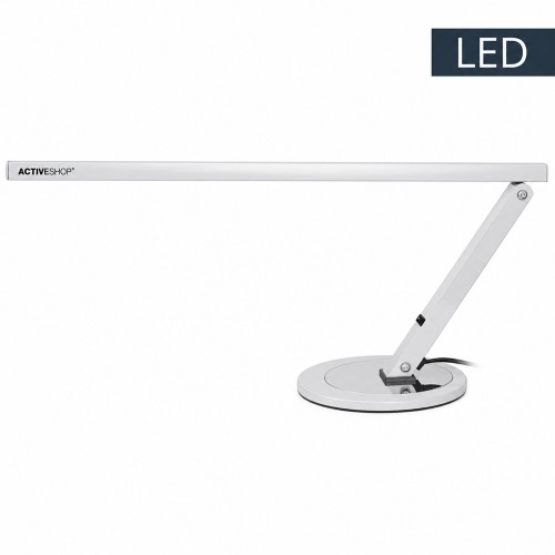 Професионална настолна LED лампа SLIM Aluminum – 8,4W, 84 LED, сребриста Професионална настолна LED лампа SLIM Aluminum – 8,4W, 84 LED, сребриста