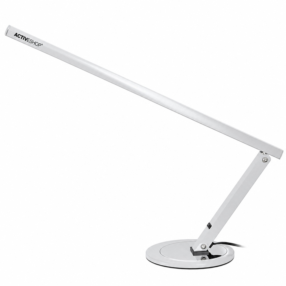Професионална настолна LED лампа SLIM Aluminum – 8,4W, 84 LED, сребриста Професионална настолна LED лампа SLIM Aluminum – 8,4W, 84 LED, сребриста