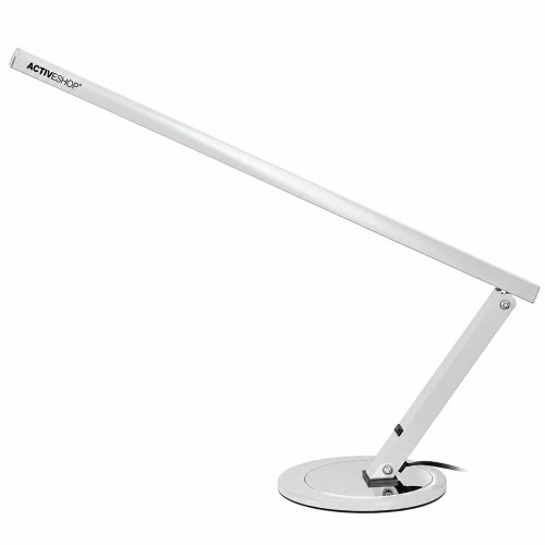 Професионална настолна LED лампа SLIM Aluminum – 8,4W, 84 LED, сребриста Професионална настолна LED лампа SLIM Aluminum – 8,4W, 84 LED, сребриста