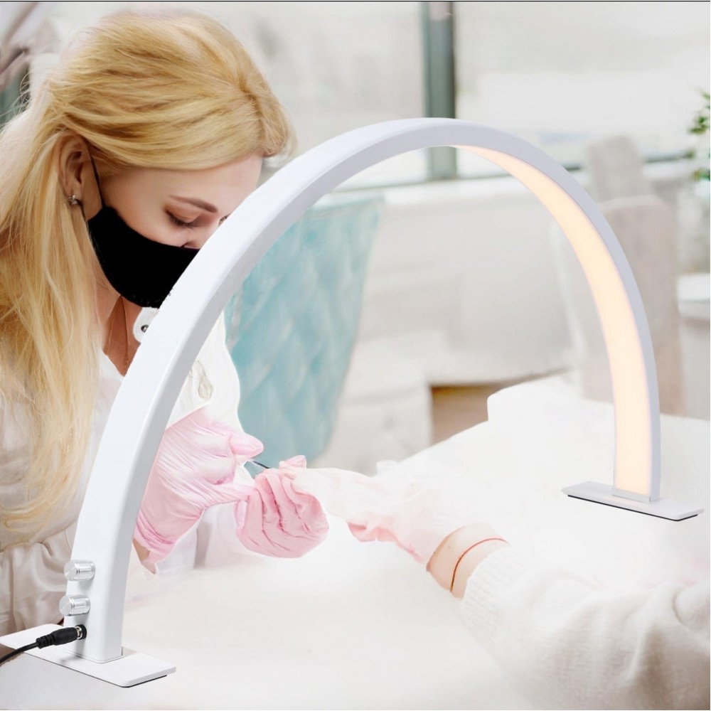 Настолна лампа Дъга с копче за регулиране 40W Настолна лампа Дъга с копче за регулиране 40W