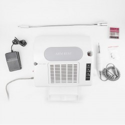 Комбиниран уред за маникюр Salon Expert 3в1- Електрическа пила Прахоуловител Лампа-foto4