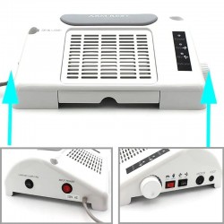 Комбиниран уред за маникюр Salon Expert 3в1- Електрическа пила Прахоуловител Лампа-foto9