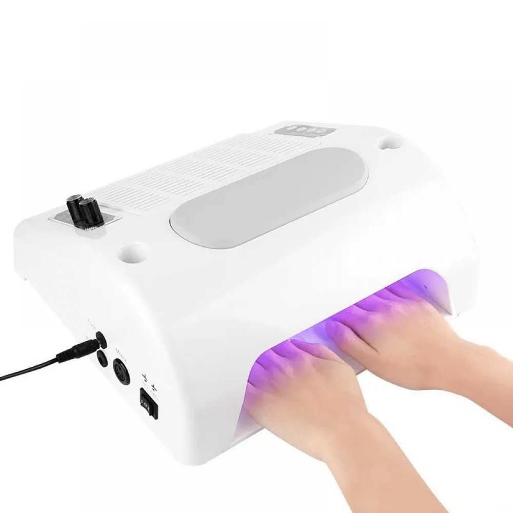 Професионален комбиниран уред за маникюр 5в1 Бяла перла- BQ777: LED/UV лампа+Електрическа пила+Прахоуловител+Лампа+6 бр. накрайници за ел. пила+6 бр.шлайф шапки Професионален комбиниран уред за маникюр 5в1 Бяла перла- BQ777: LED/UV лампа+Електрическа пила+Прахоуловител+Лампа+6 бр. накрайници за ел. пила+6 бр.шлайф шапки