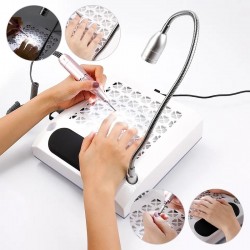 Комбиниран уред за маникюр 3в1- BQ608 Електрическа пила Прахоуловител Лампа-foto2