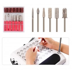 Комбиниран уред за маникюр 3в1- BQ608 Електрическа пила Прахоуловител Лампа-foto3