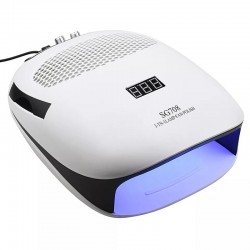 Мултифункционален уред за маникюр 3в1- SG708 LED/UV лампа Електрическа пила Прахоуловител-foto5