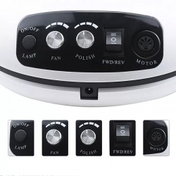 Мултифункционален уред за маникюр 3в1- SG708 LED/UV лампа Електрическа пила Прахоуловител-foto3