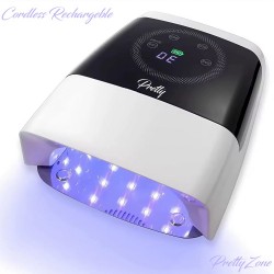 Професионална безкабелна UV/LED лампа за маникюр Cordless 132W