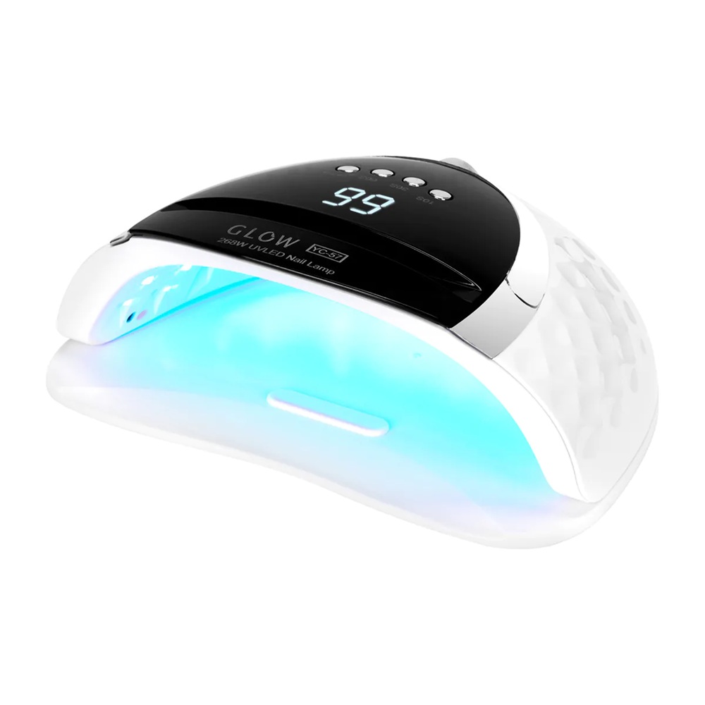 UV/LED лампа GLOW YC57 – 268 W, бяла