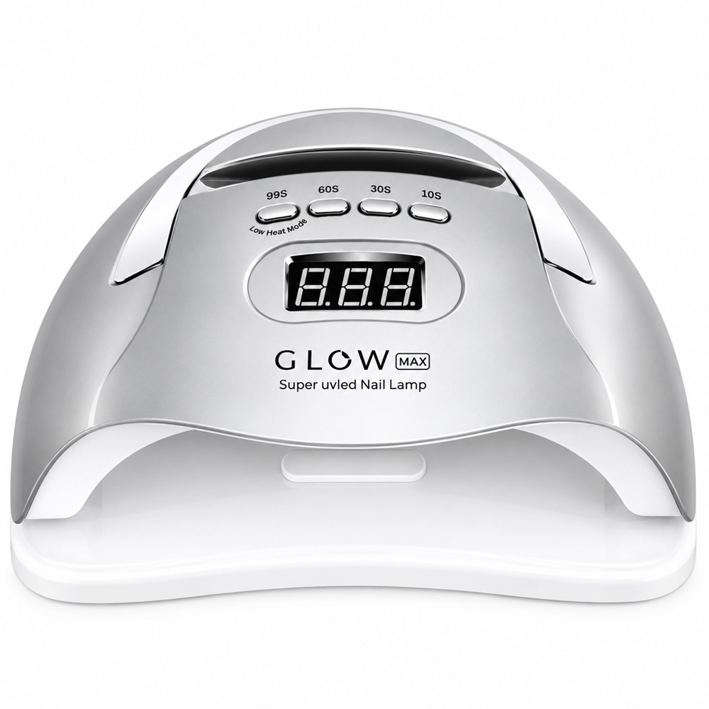 UV/LED лампа GLOW F2 SP – 220 W, 57 Dual LED, сребриста UV/LED лампа GLOW F2 SP – 220 W, 57 Dual LED, сребриста