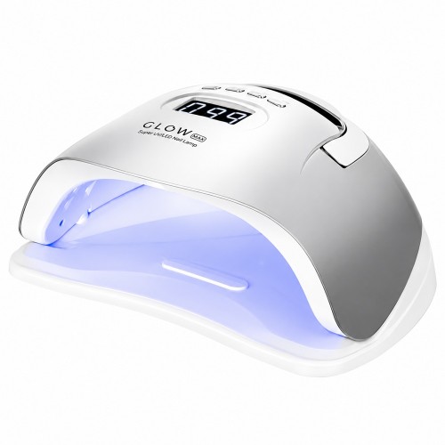 UV/LED лампа GLOW F2 SP – 220 W, 57 Dual LED, сребриста UV/LED лампа GLOW F2 SP – 220 W, 57 Dual LED, сребриста