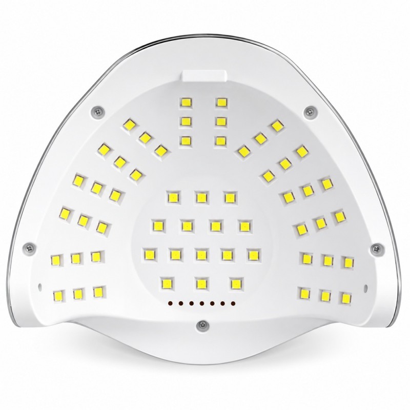 UV/LED лампа GLOW F2 SP – 220 W, 57 Dual LED, сребриста-foto6
