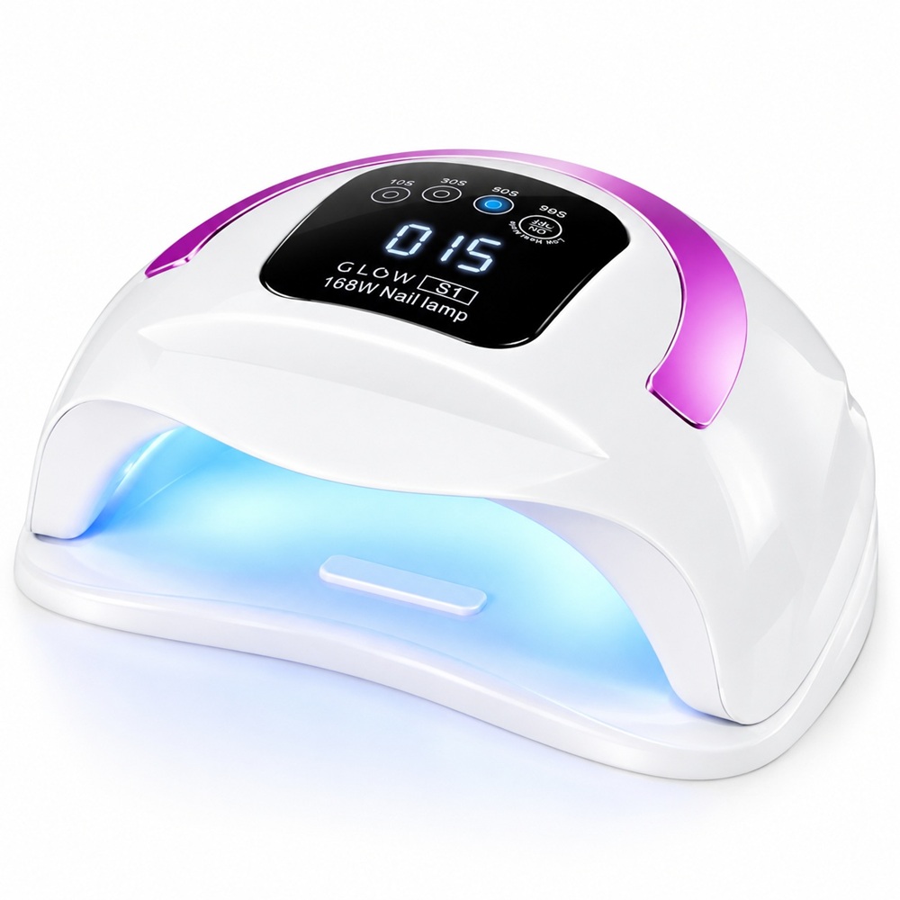 UV/LED лампа GLOW S1 – 168W, 36 LED розово злато UV/LED лампа GLOW S1 – 168W, 36 LED розово злато