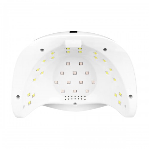 UV/LED лампа GLOW S1 – 168W, 36 LED, сребриста