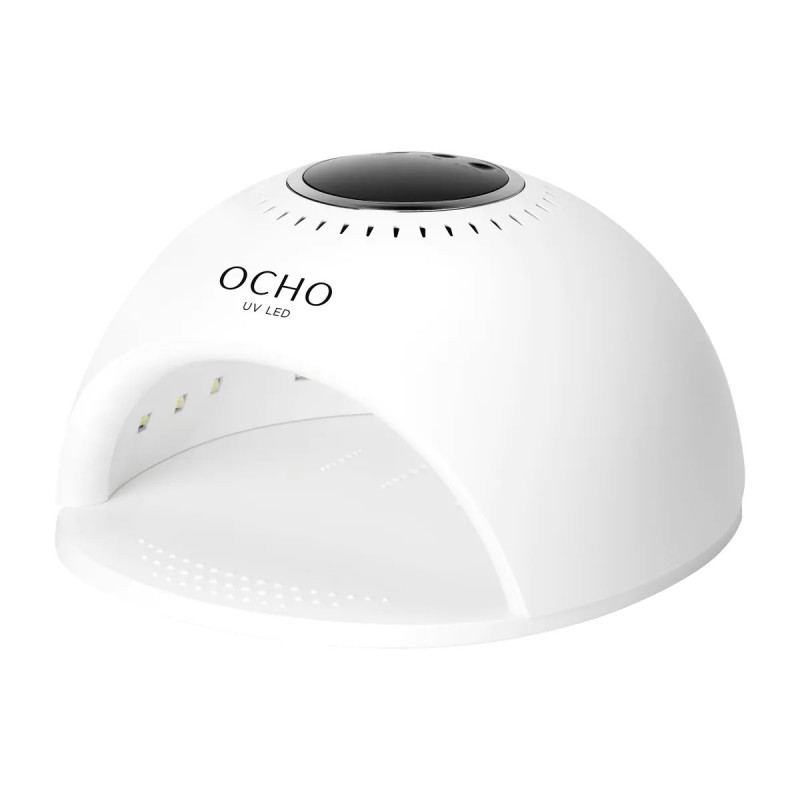 UV/LED лампа OCHO NAILS 8 - 84W, 42 LED, бяла-foto2