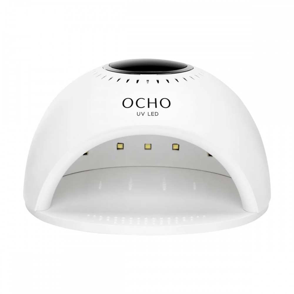 UV/LED лампа OCHO NAILS 8 - 84W, 42 LED, бяла