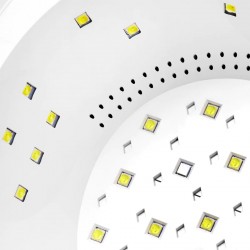 UV/LED лампа OCHO NAILS 8 - 84W, 42 LED, бяла-foto3