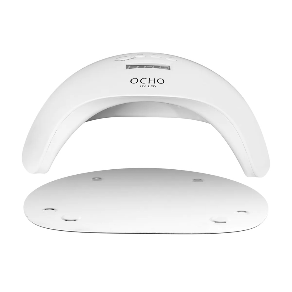 UV/LED лампа OCHO NAILS X13 Plus, с мощност 65 W, бяла/червена светлина