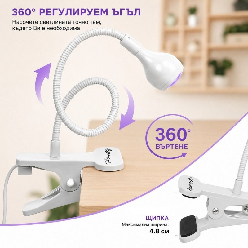 LED лампа за маникюр 360°-foto2