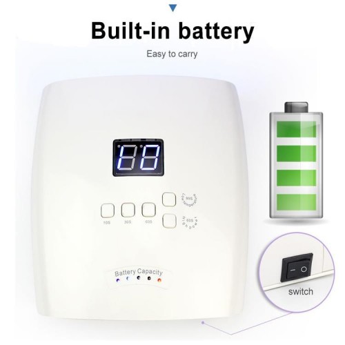 Акумулаторна UV LED лампа за нокти 
