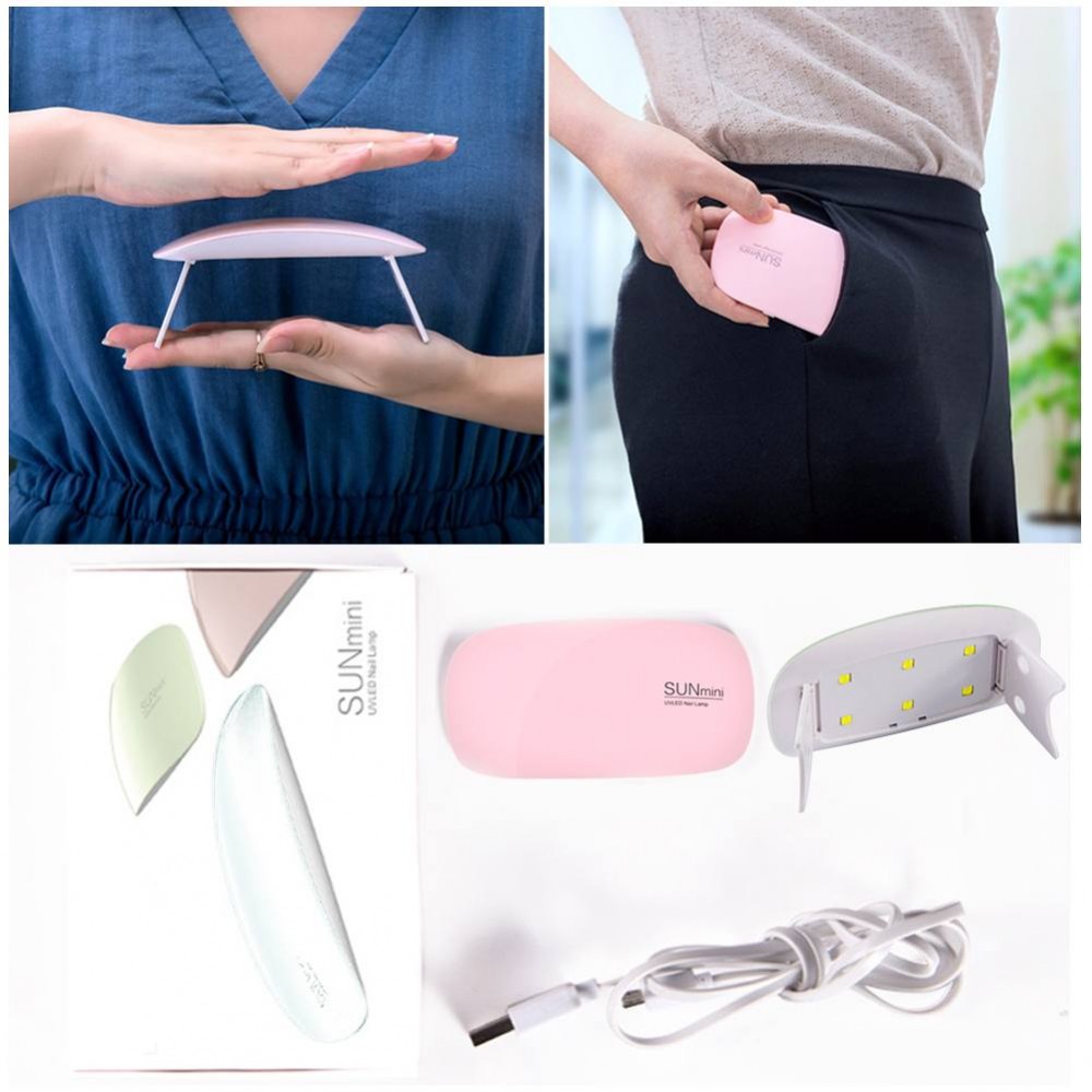 Мини LED лед ув лампа SUN 6W