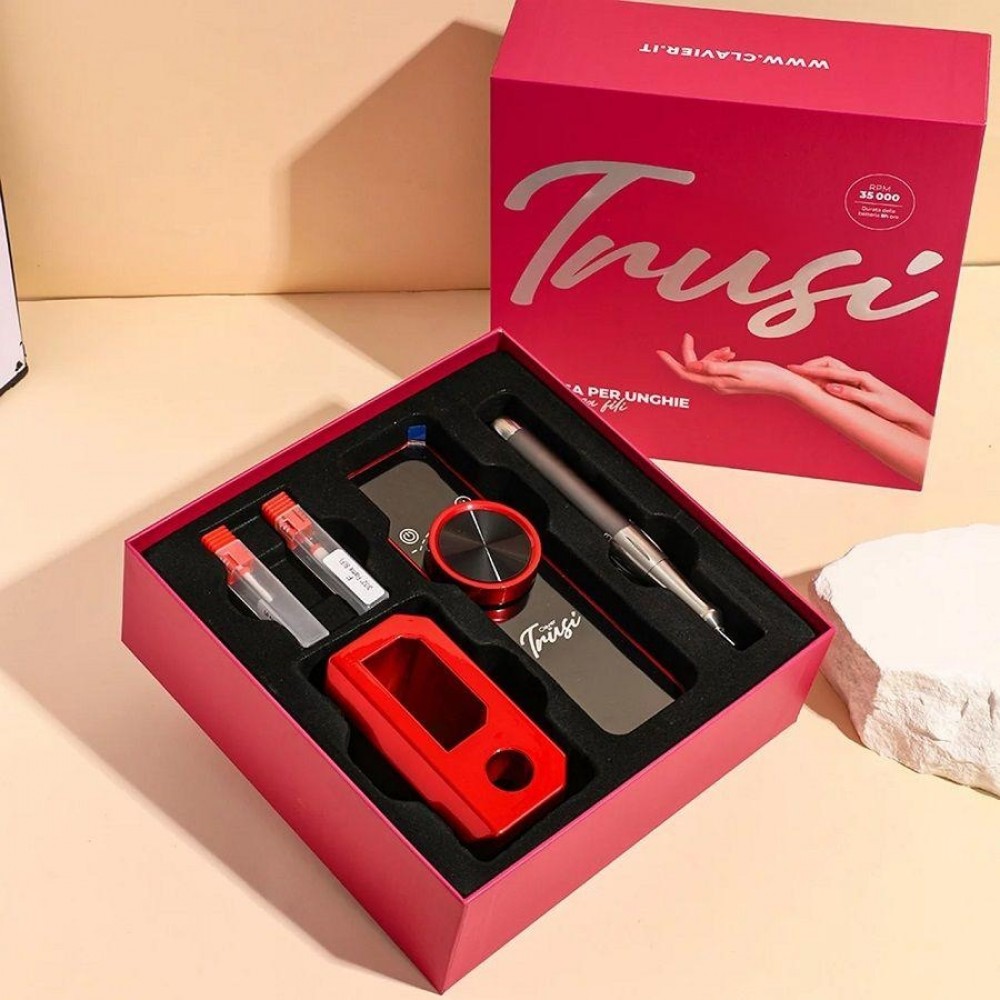 Професионална Мобилната Акумулаторна пила за маникюр RED