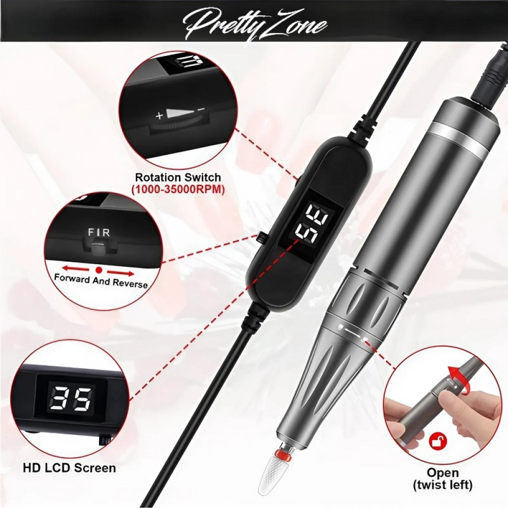 Пила Писалка Dark Grey Прецизна и Безшумна Пила Писалка Dark Grey Прецизна и Безшумна