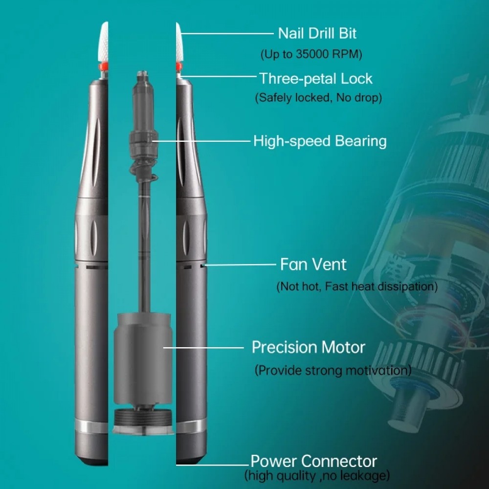 Пила Писалка Dark Grey Прецизна и Безшумна Пила Писалка Dark Grey Прецизна и Безшумна