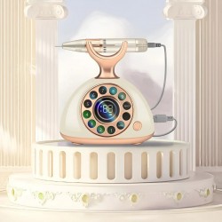 Професионална Електрическа пила Ретро телефон в цвят винтидж-крем 35 000 оборота 35W-foto2