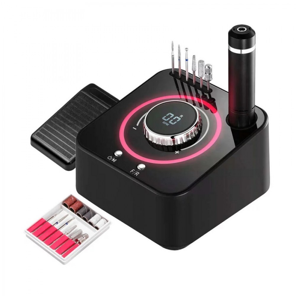 Висококачествена Професионална Електрическа пила за маникюр и педикюр UV-601-ЧЕРНА Висококачествена Професионална Електрическа пила за маникюр и педикюр UV-601-ЧЕРНА