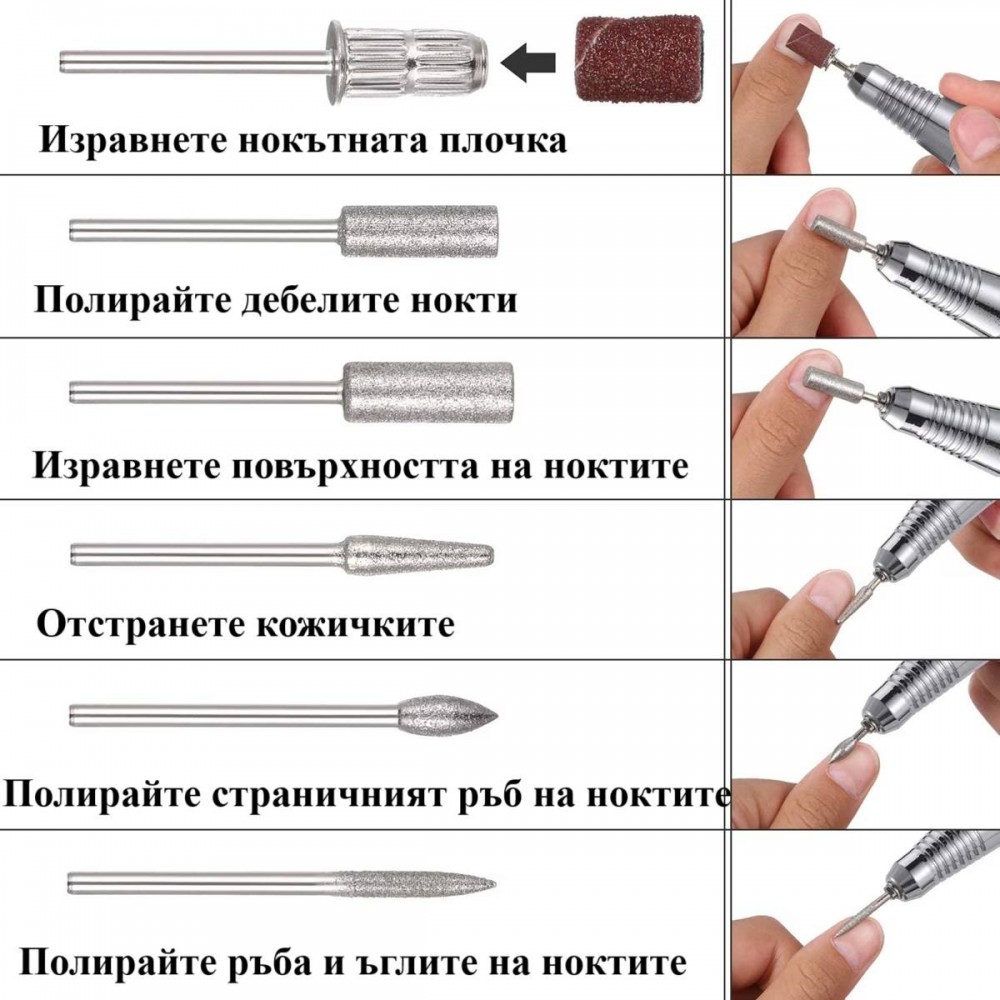 Преносима електрическа пила и UV LED лампа 2 в 1 JF-601