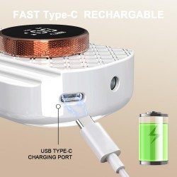 Професионална Безжична Акумулаторна пила BQ-111 бяла 36W -foto5