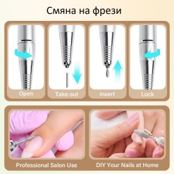 Професионална Безжична Акумулаторна пила BQ-111 бяла 36W -foto6