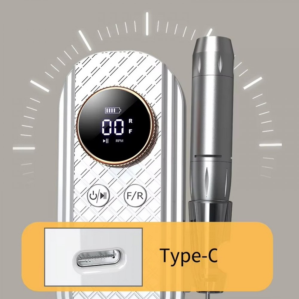 Професионална Безжична Акумулаторна пила BQ-111 бяла 36W 