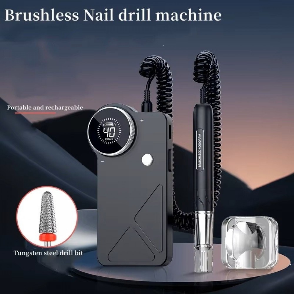 Акумулаторна електрическа пила за нокти с безчетков мотор UV-902 Акумулаторна електрическа пила за нокти с безчетков мотор UV-902