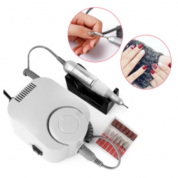 Професионална електрическа пила за маникюр и педикюр MADLEN + 6 Подаръка: LED Лампа;Стерилизатор; 4 гел лака-foto3