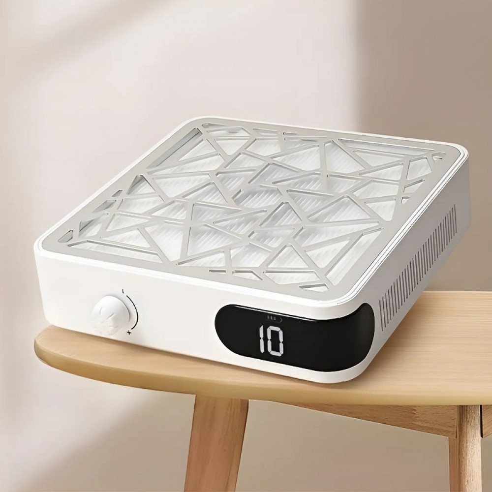 Акумулаторен Луксозен прахоуловител в цвят БЯЛА ПЕРЛА - X10 с дисплей Акумулаторен Луксозен прахоуловител в цвят БЯЛА ПЕРЛА - X10 с дисплей