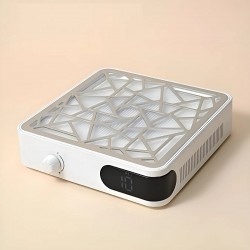 Акумулаторен Луксозен прахоуловител в цвят БЯЛА ПЕРЛА - X10 с дисплей -foto6