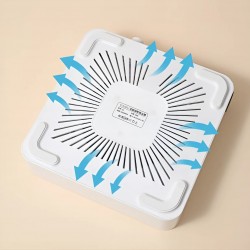 Акумулаторен Луксозен прахоуловител в цвят БЯЛА ПЕРЛА - X10 с дисплей -foto5