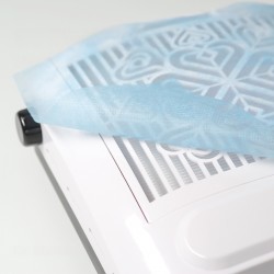 Памучен горен филтър за прахоуловител за маникюр – 100 бр. (еднократна употреба)-foto3