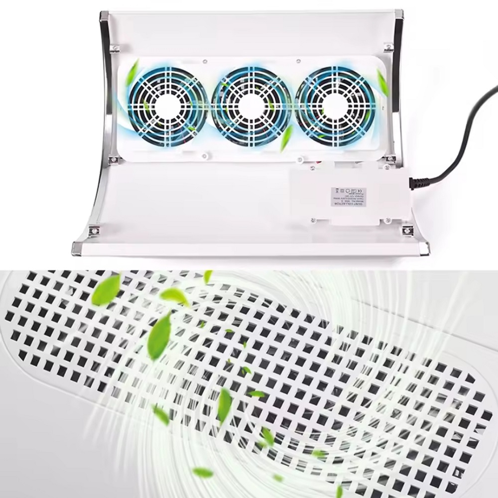 1 Прахоуловител с три вградени вентилатора