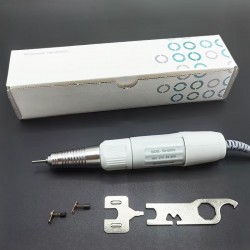 Бяла професионална ръкохватка за ел. пила, съвместим с Marathon и Strong-foto2